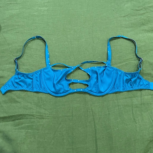 Agent Provocateur Liza Bra size 32C turquoise - Picture 1 of 6